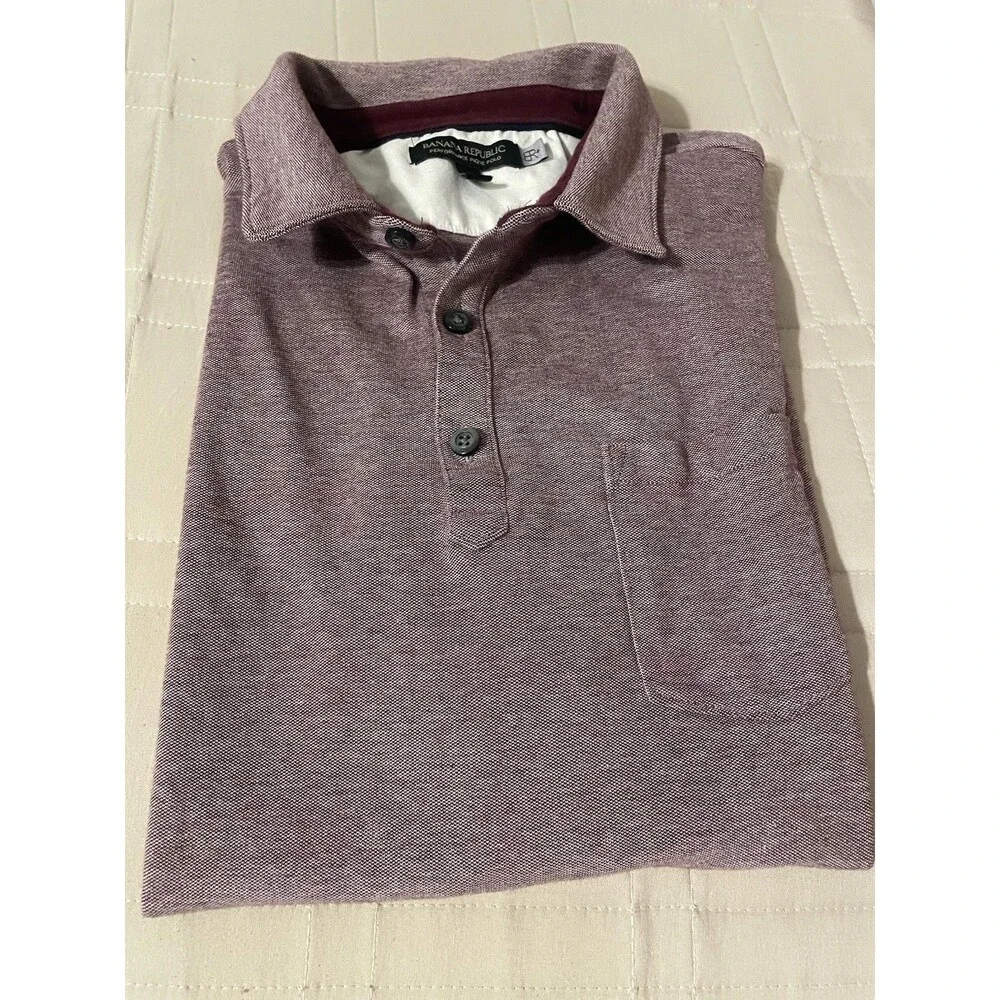 Banana Republic polo shirt mens large